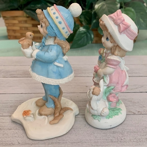 JoAnne Wanat Sweet Dreams Figurines Meredith Leigh & Victoria Martha Vintage 80s - Picture 4 of 14